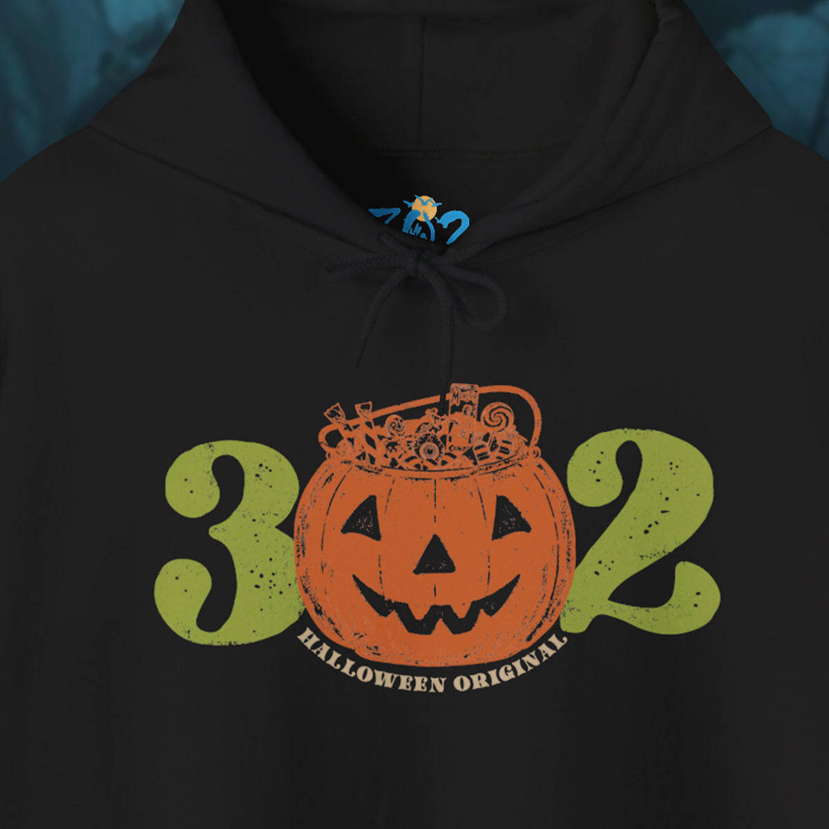 Delaware Halloween Pumpkin & Candy Hoodie | 302 Originals
