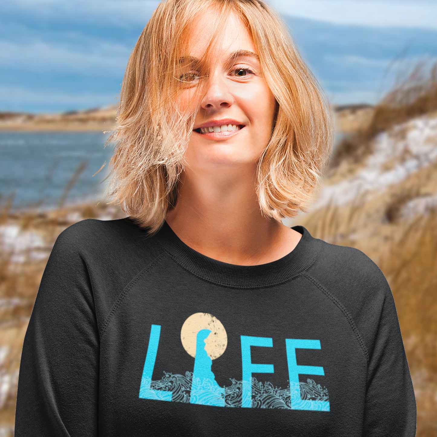Delaware Life Unisex Garment-Dyed Sweatshirt