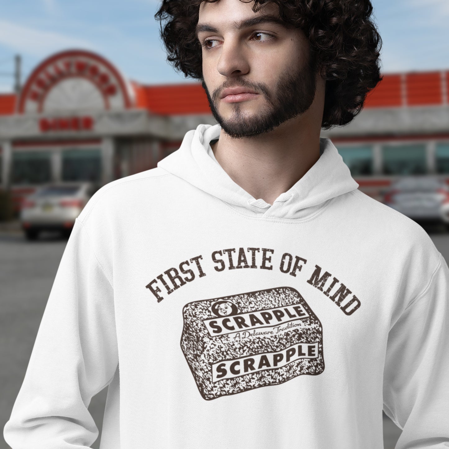 Delaware First State of Mind Srapple Hoodie