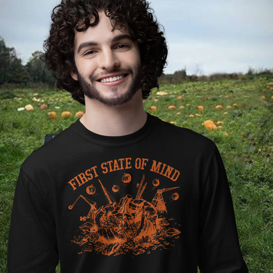 First State of Mind - Delaware Pumpkin Chunkin Long Sleeve T