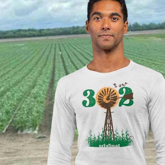 Long Sleeve Delaware Farm Tee