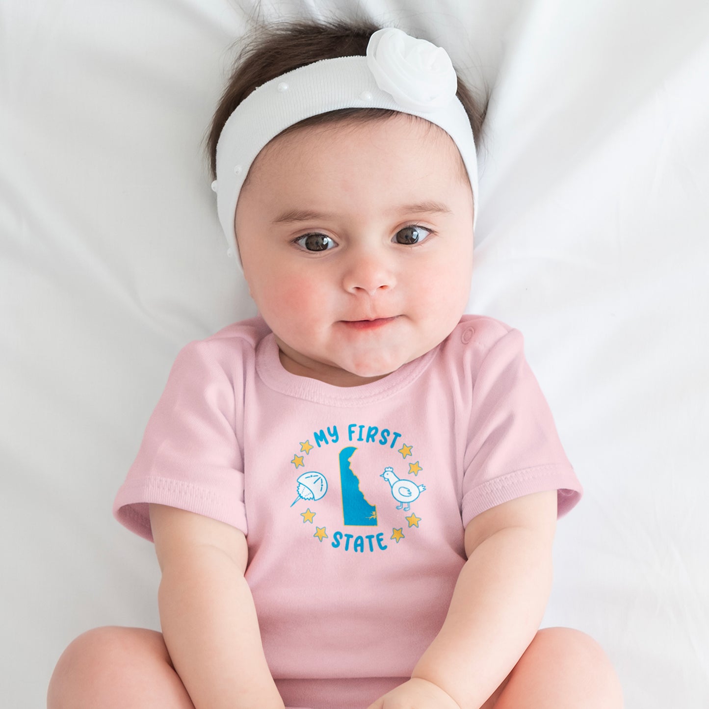 Delaware "My First State" Infant Tee, Baby Shirt