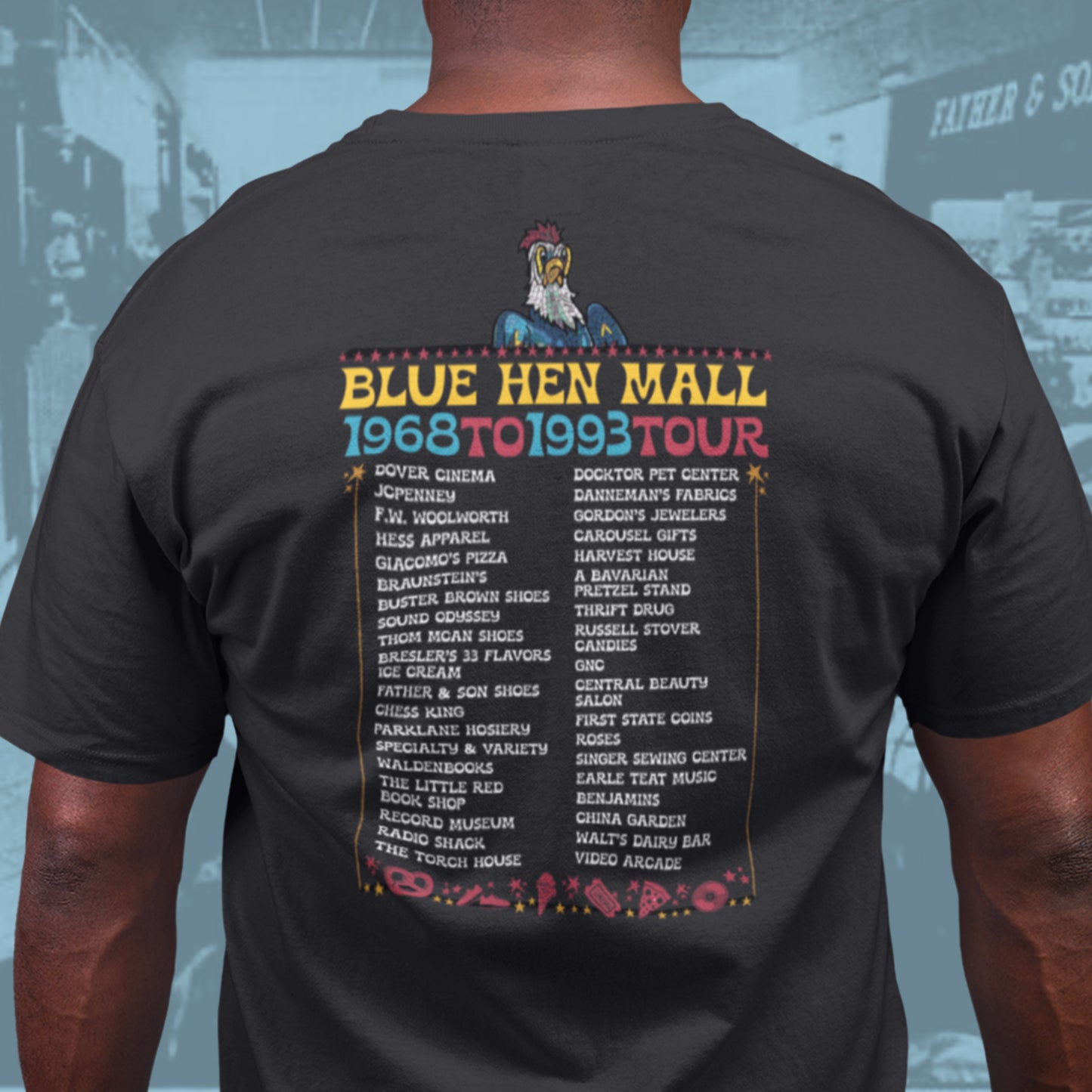 "Where We Used To Roost" Blue Hen Mall Tour Shirt Tee