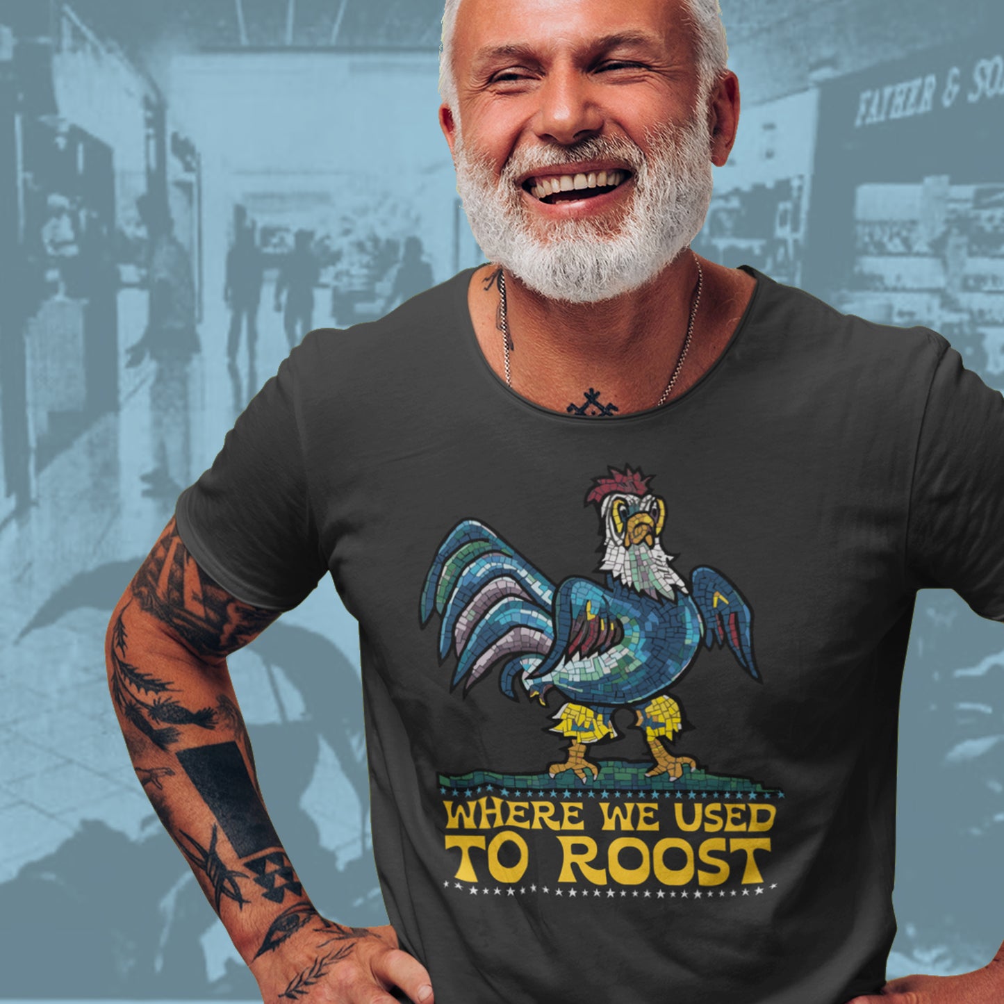 "Where We Used To Roost" Blue Hen Mall Tour Shirt Tee