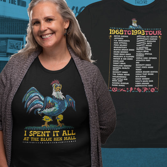 Spent it All - Dover Blue Hen Mall Tour Shirt Tee