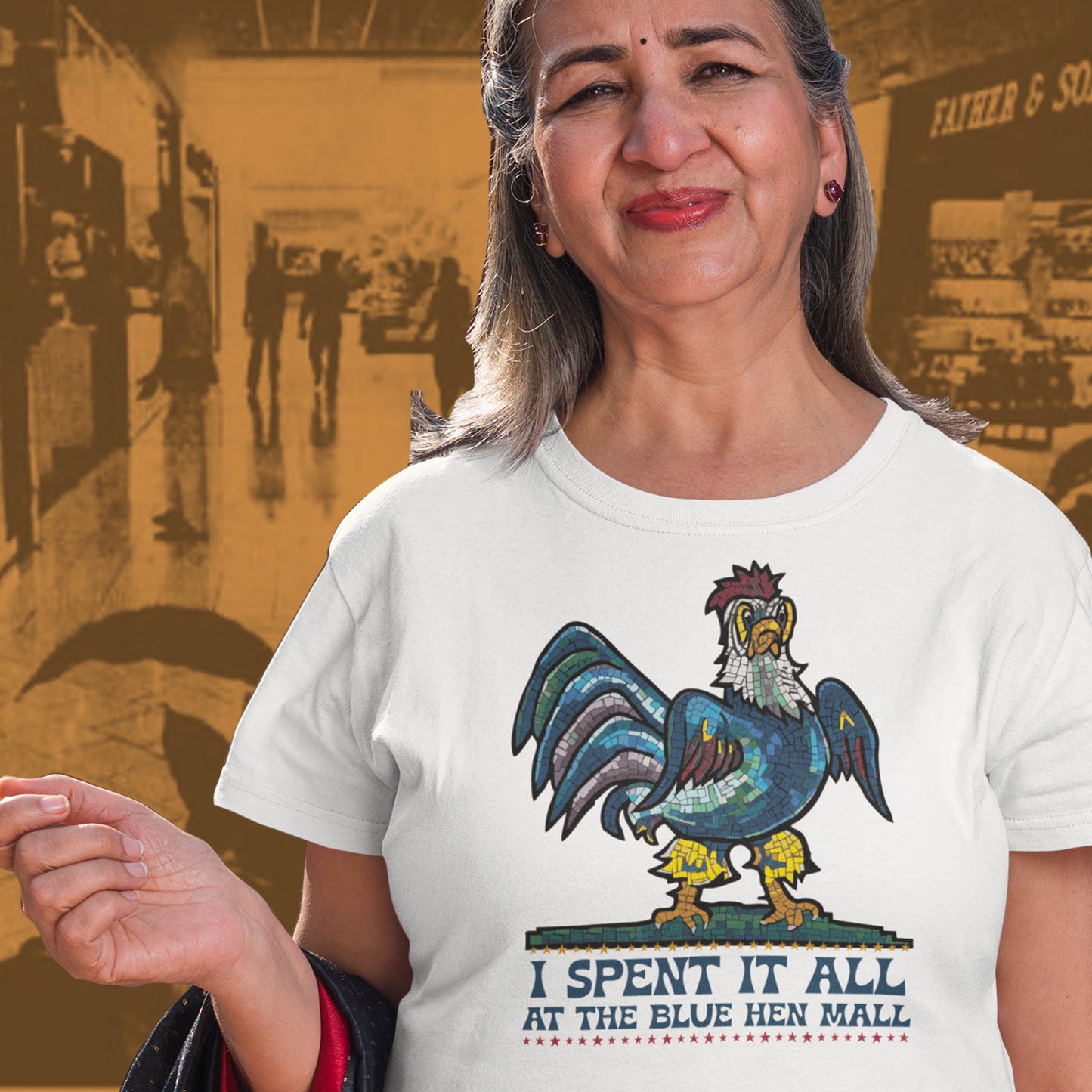 "Spent it All" Blue Hen Mall Tour Tee