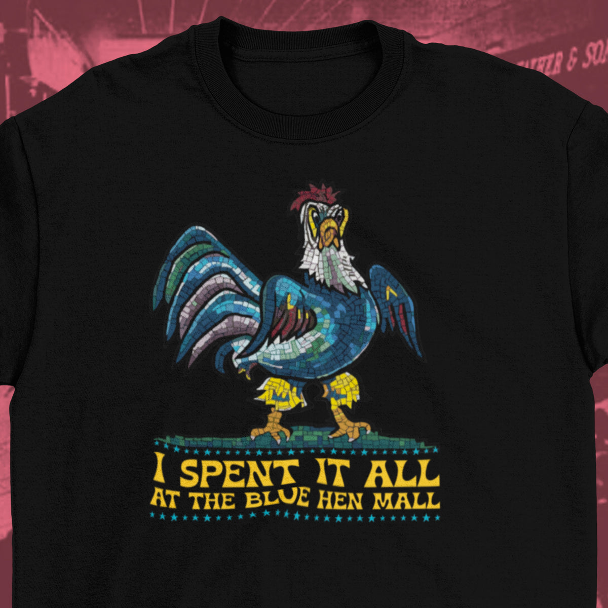 Spent it All - Dover Blue Hen Mall Tour Shirt Tee