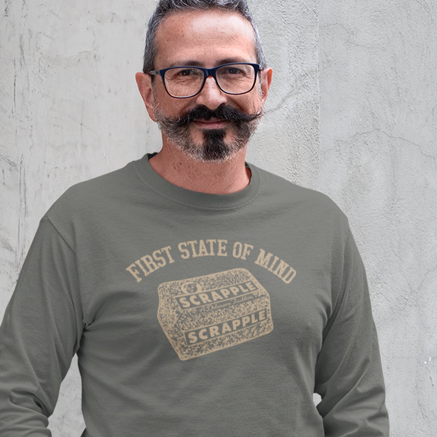 Delaware First State of Mind Srapple Sweat shirt