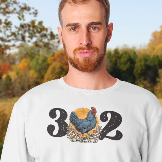 302 Delaware Blue Hen Unisex Garment-Dyed Sweatshirt