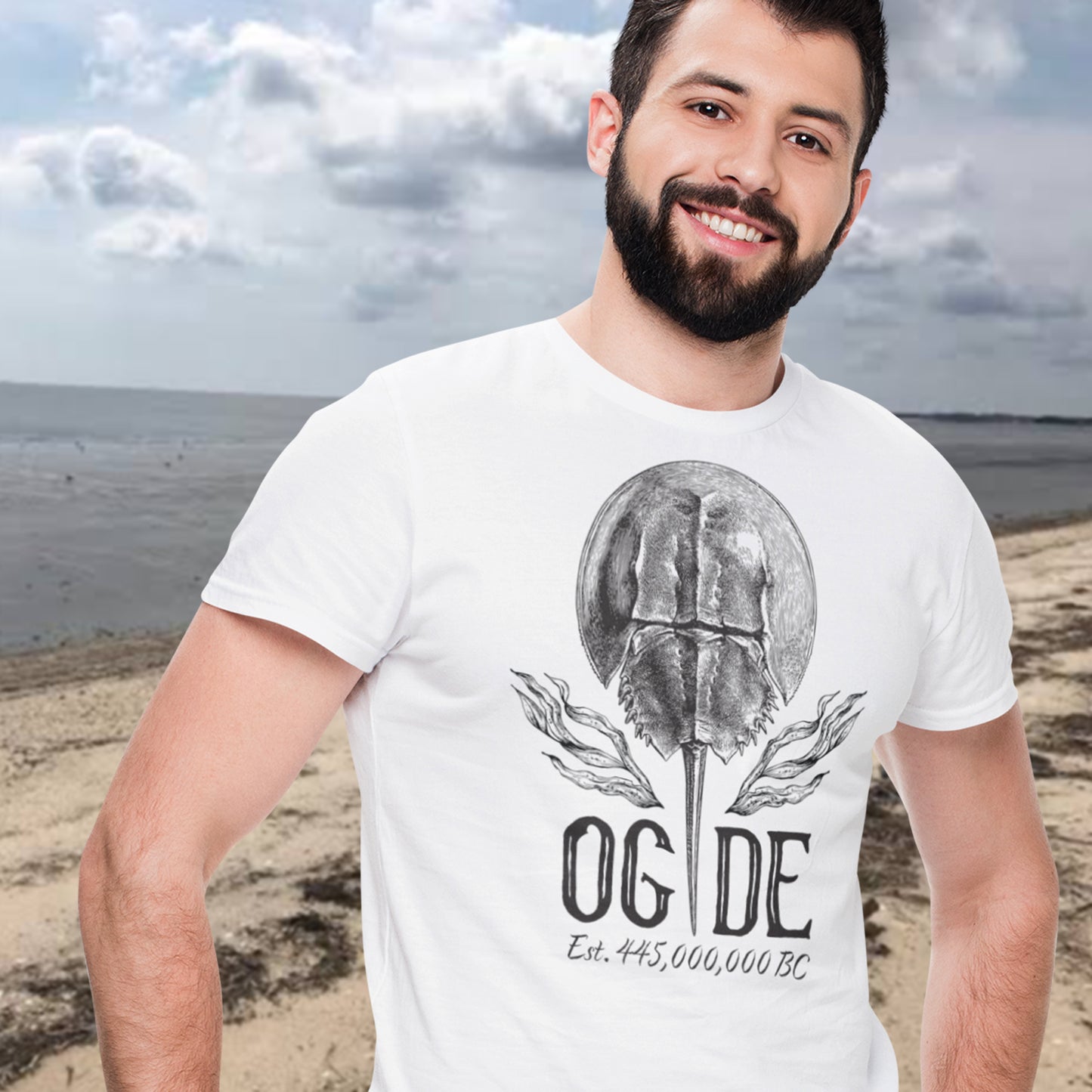 DE OG Horse shoe Crab Shirt Front