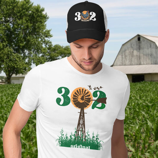 302 Delaware Farm Crew Tee