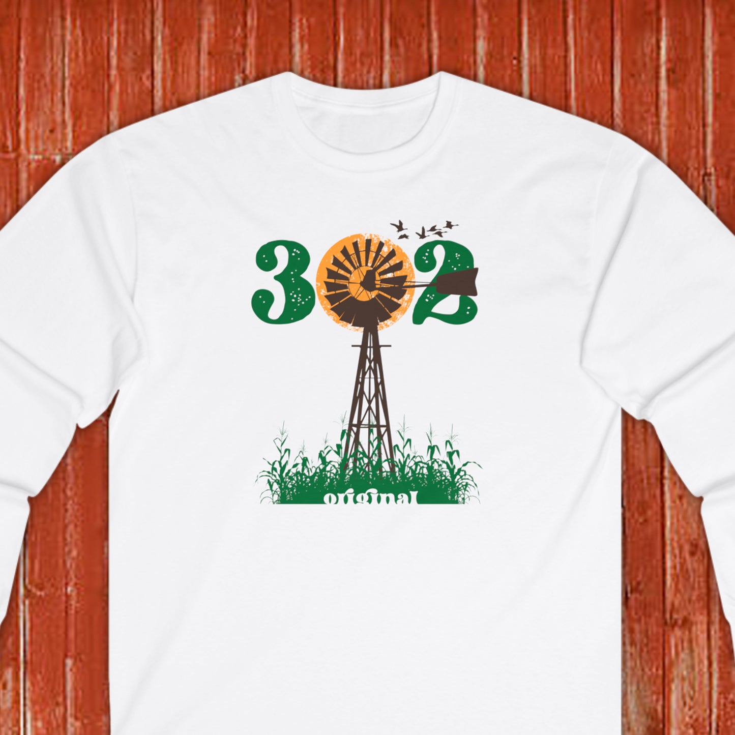 Long Sleeve Delaware Farm Tee