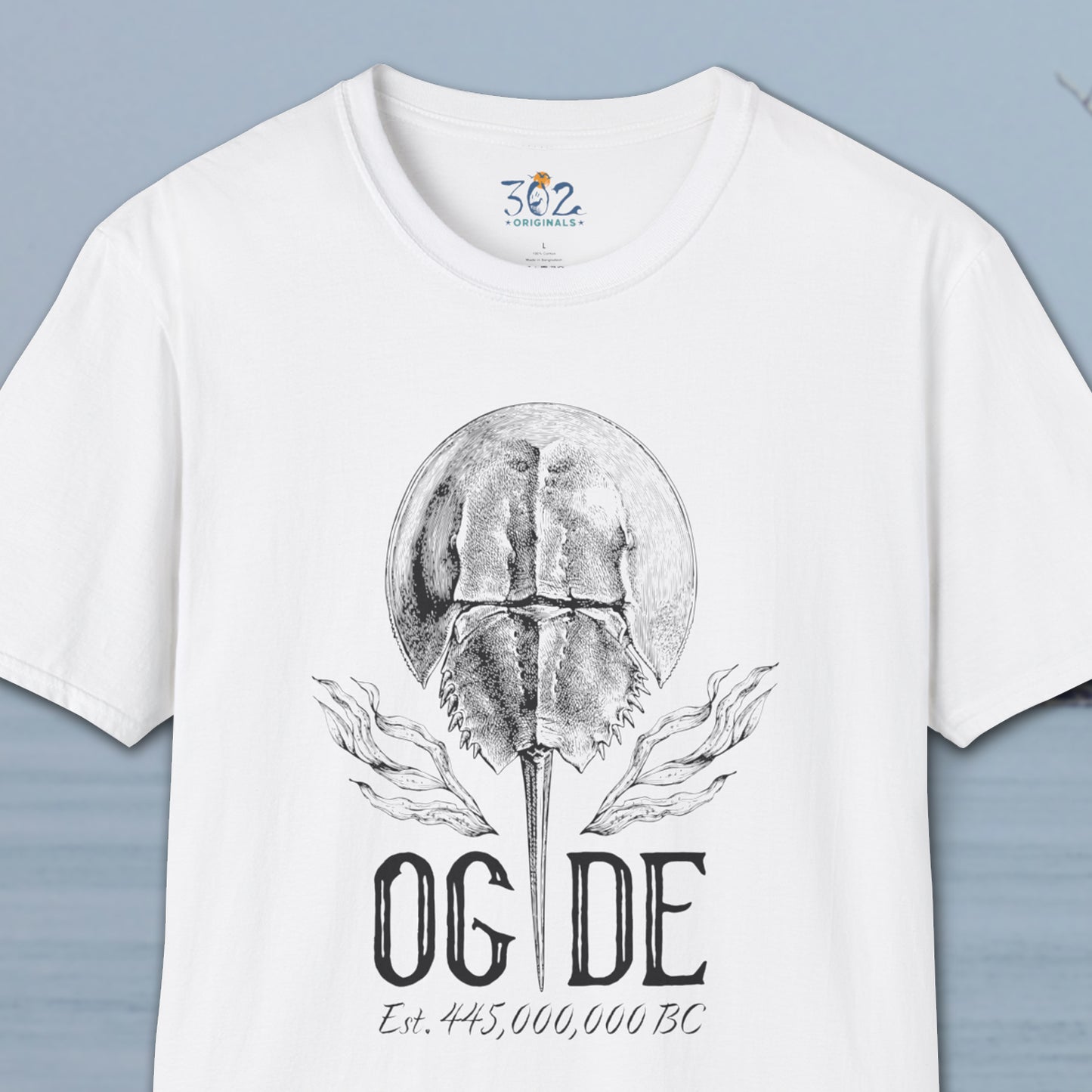 DE OG Horse shoe Crab Shirt Front