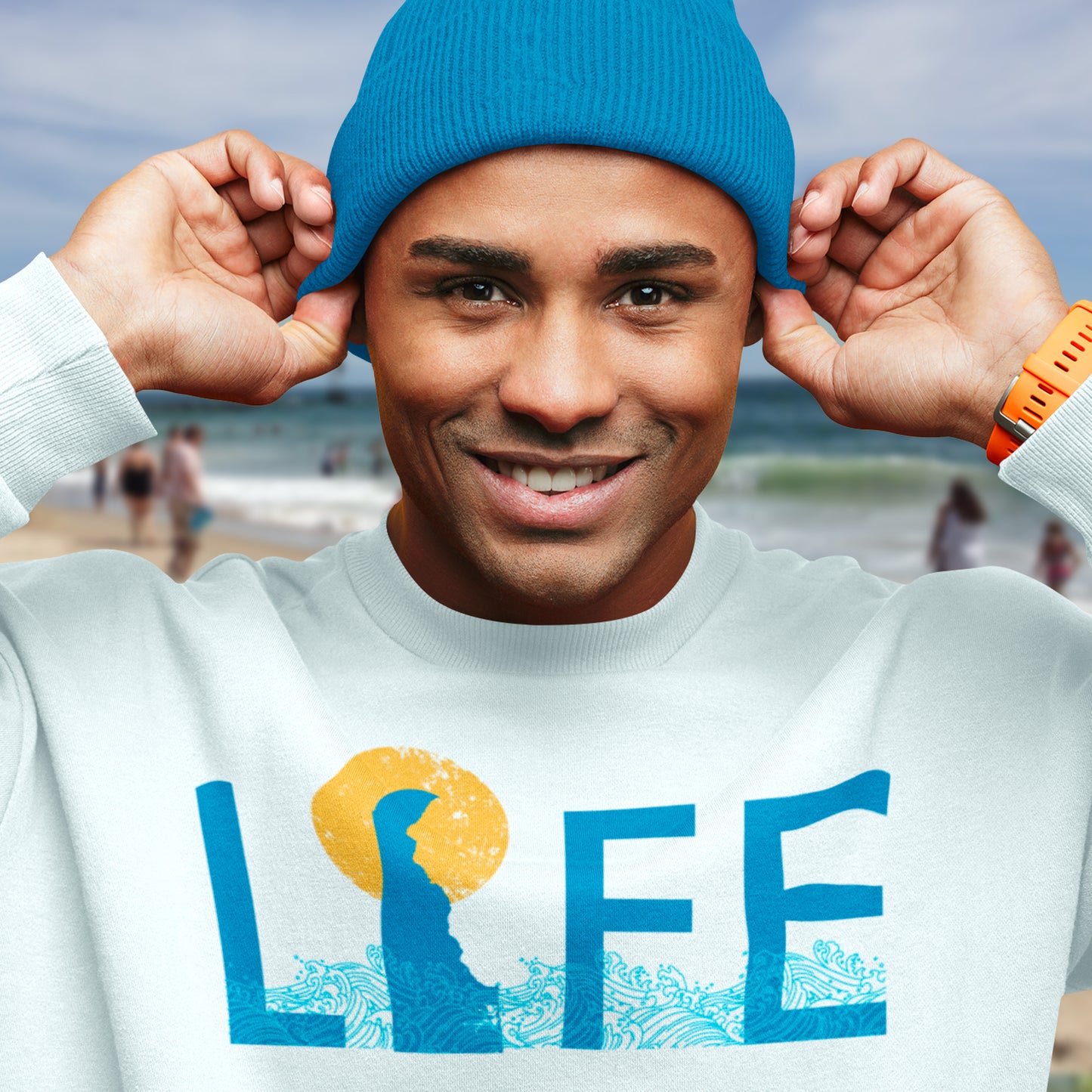 Delaware Life Unisex Garment-Dyed Sweatshirt