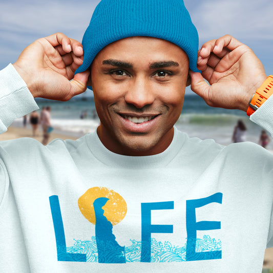 Delaware Life Unisex Garment-Dyed Sweatshirt
